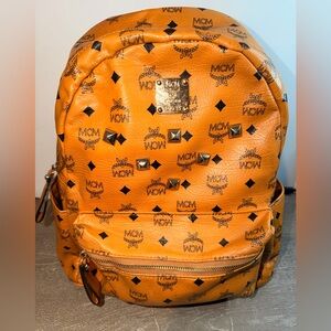 MCM Cognac Backpack